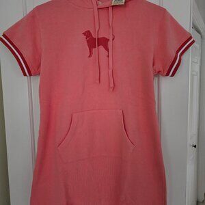 BLACK DOG LADIES  OVERSIZED HOODED SWEATSHIRT